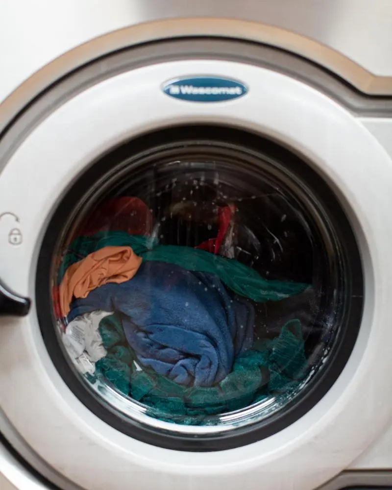 Laundry Undergoing Cleaning Process at Our Facility Laundry Undergoing Cleaning Process at Our Facility