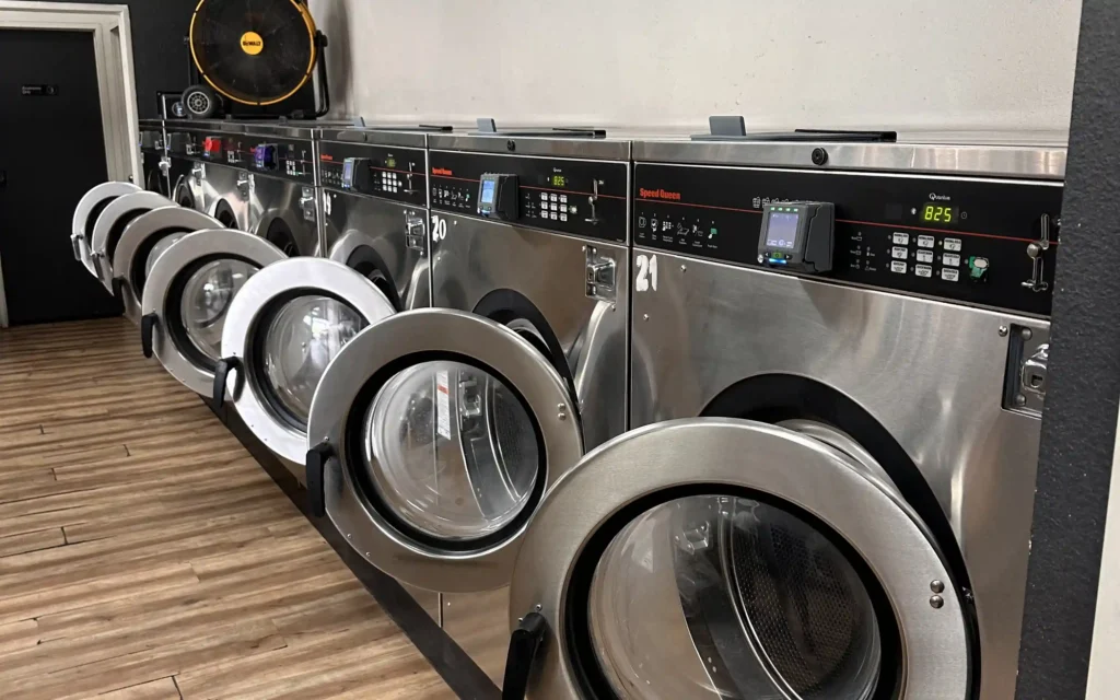 Display of Our Laundry Machines Used for Premium Wash and Fold Services Display of Our Laundry Machines Used for Premium Wash and Fold Services